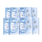 欧诗漫（OSM）透明质酸钠水光补水面膜 圣诞礼物送女友 5片*8盒40片