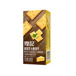 煌记岩烧芝士薄脆饼干咸味薄饼黑金芝士休闲小零食孕妇猴头菇饼干小吃 芝士脆120g*1盒