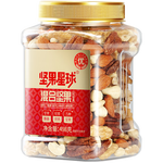 沃隆 每日坚果炒货混合坚果果仁果干核桃扁桃仁腰果零食大礼包 【5种纯坚果仁】500g