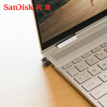 SanDisk 闪迪 至尊高速系列 CZ430 酷豆 USB 3.1 U盘 黑色 256GB USB-A