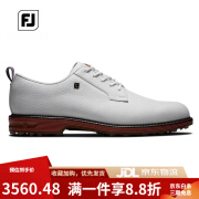 FOOTJOY高尔夫球鞋男士系列经典时尚FJ运动舒适休闲鞋 白-53989[无钉款] 39