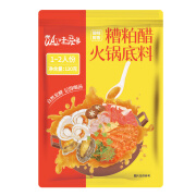 哇爱鲁海南糟粕醋火锅底料酸辣甜汤底 120g*2袋