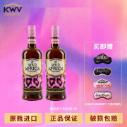 KWV南非原装进口猎豹之吻草莓味利口酒750ml 微醺女生酒七夕送礼 750ml*1瓶