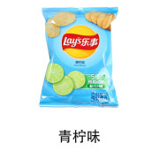 乐事（Lay's）乐事薯片袋装原味70g办公室解馋休闲食品小吃零食薯片 青柠味70g*3袋