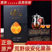 秋博源安化黑茶湖南安化安化黑茶正宗金花茯砖茶手筑安华茯茶特级 百人已购2斤-八年陈茶