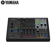 YAMAHA 雅马哈AG08 USB录音K歌混音声卡网络直播旋钮调音台音频接口 AG08 黑