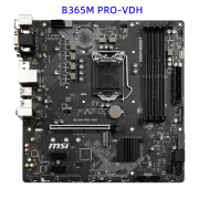 MSI微星MSI/微星Z370M MORTAR/Z390M-S01/B365M PRO VDH主板支持8/9代cpu B365M-PRO VDH