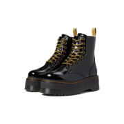 Dr. Martens女鞋时装靴 Vegan Jadon 新款休闲厚底英伦风减震耐磨潮流短靴 Black Oxford 38