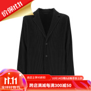 ISSEY MIYAKE奢侈品服饰男褶饰细节夹克 HP47JD401-15 时尚百搭 黑色 3