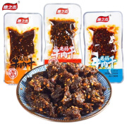 穗之杰 素牛筋辣条零食小吃休闲食品麻辣儿时耐嚼素肉牛筋90后怀旧小包 三味混合 420g （约10包）尝鲜价