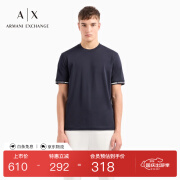 阿玛尼ARMANI EXCHANGE【礼物】AX情侣款全棉短袖简约风T恤