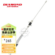 TOYO DIAMOND ANTENNA 钻石天线 CR77 车载台天线 UV双段硬质短天线29cm 车载电台配件