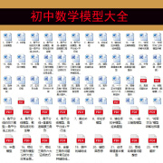 电子版初中数学模型大全汇总50多个模型汇总资料中考考点复习素材