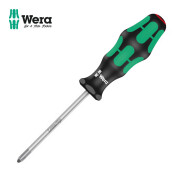 维拉（WERA）德国进口工具350十字螺丝刀超硬工业级起子改锥防滑加长 PH3x150 