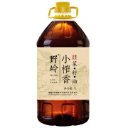 野岭小榨香菜籽油5L 传统压榨工艺 儿时味道