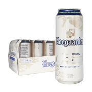 福佳（Hoegaarden）白啤酒500ml*18罐听装比利时风味白啤酒（9月产新日期） 国产福佳500ml*18罐装