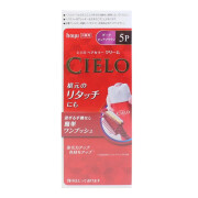 宣若（CIELO）染发霜日本原装进口植物精华染发膏遮白发染发剂黑发霜自己在家染 5P 深纯棕色