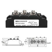 单向可控硅模块晶闸管MFC110A1600V160A200A300A大功率半控模块 MFC25A1600V