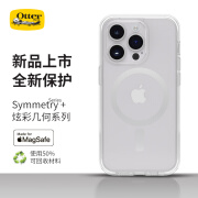 OtterBox 炫彩几何系列适用苹果iphone 15全系防摔手机保护壳支持MagSafe保护套 透明 iPhone 15 Pro