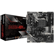 华擎（ASRock） A520M/B450M/B550 台式电脑游戏主板 AM4主板 华擎B450M-HDV R4.0