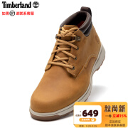 Timberland添柏岚休闲鞋男鞋秋冬户外运动鞋踢不烂防水工装牛皮马丁靴A5SAM A5SAM231/小麦色/大黄靴 40