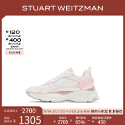 STUART WEITZMAN/SW TRAINER 2024新款拼接复古厚底老爹鞋休闲鞋