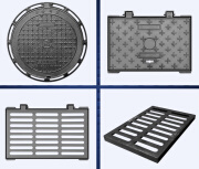 森美人定制球墨方圆形井盖方形污雨水篦子地沟套篦铸铁排水沟盖板下水道 其他尺寸联系客服