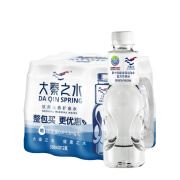 大秦之水天然矿泉水富锶500ml*6瓶系列运动办公出行饮用水 330ml*6（十四运指定用水）