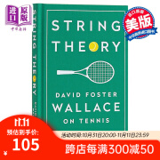 弦理论（比尔·盖茨2016荐书）英文原版 String Theory:on Tennis 网球 David Foster Wallace