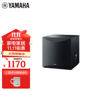 雅马哈（Yamaha）NS-SW100 家庭影院 音乐 重低音音箱 低音炮 10英寸 黑色