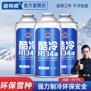 固特威汽车雪种冷媒r134a空调制冷剂无氟利昂冰种轿车环保弗利氧 雪种单瓶装【用于日常补充】