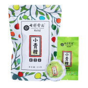 七彩云南七彩雲南  普洱茶熟茶叶 普洱茶熟茶粒柑见影正宗新会小青柑宫廷 小青柑年 80g 1袋