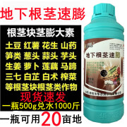 红薯花生控旺膨大素增产一遍药叶面肥根茎膨大素膨大剂叶面水溶肥 地下根茎速膨500克