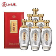 五粮液（WULIANGYE）股份有限公司浓香型白酒 52度 500mL 6瓶 五粮精酿天禄献瑞