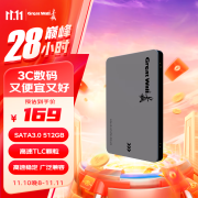 长城（Great Wall) 512GB SSD固态硬盘 SATA3.0接口 读速540MB/S台式机/笔记本通用 GW560系列 