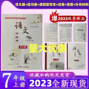 2023秋新版深圳语文讲练考七年级全一册赠专题复习+试卷+答案 七年级上册