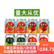 九日果肉果汁饮料238ml*10罐/箱 葡萄多口味网红果汁 葡萄味238ml*10罐