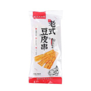 凛东东北怀旧麻辣豆皮串干货酱料8090速食老式烧烤专用炸串地摊土特产 老式豆皮串100串+2包酱