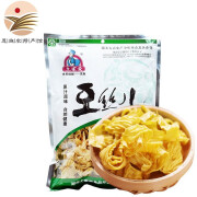 土家爱豆皮豆腐皮油豆皮干货豆制品火锅凉拌麻辣烫烧烤食材 豆丝300g*2袋