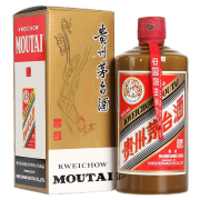 茅台（MOUTAI）贵州茅台酒 53度飞天茅台颜色系列 酱香型白酒 收藏纪念酒 53度500mL1瓶精品酱瓶 （单瓶）