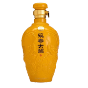 筑春【贵州老三春之一】筑春大酱黄龙瓶（裸瓶）53度 750ml酱香型白酒 53%vol 750mL 1瓶