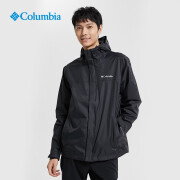 Columbia哥伦比亚户外男子防水冲锋衣休闲运动夹克机织外套RE2433 010 XL(185/104A)