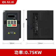 上海开关变频器三相380v电机调速4/7.5/11kw风机重载变频器 0.75KW