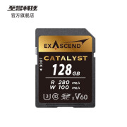 至誉科技SD卡Catalyst系列V60存储卡u3高速相机内存sd卡UHS-II适用索尼A7M4/R6二代/r50相机卡 128G日常旅拍