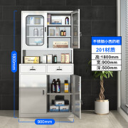 不锈钢药品柜        不锈钢西药柜药房医院诊所药品柜配药柜处置 小西药柜201 0.9mm