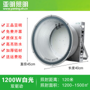 亚明照明led塔吊灯1000W2000W建筑工地照明投光大灯户外探照射灯防水 [工程款]防水超亮塔吊灯1200W