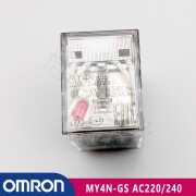 原装欧姆龙OMRON MY系列小型MY4N-GSAC220/240 中间继电器 14脚底座PYF14 DC24