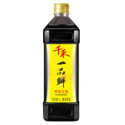 千禾一品鲜酱油1L瓶装特级头道生抽厨房调味凉拌炒菜佐餐不添加防腐剂 一品鲜特级生抽1Lx1瓶