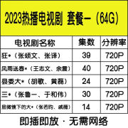 驻季2023年热播电视剧大全名人经典车载U盘高清视频连续剧MP4优盘通用 热播电视剧 套餐一