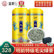 芯轩 2024新茶毛尖茶叶浓香型 明前特级嫩芽绿茶散装500g